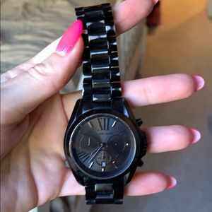 Black Michael Kors watch